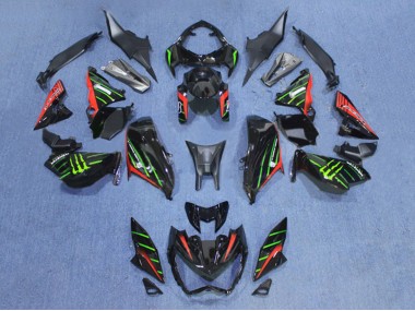 2013-2018 Kawasaki Z800 Motorcycle Fairings - Black Red Green Canada