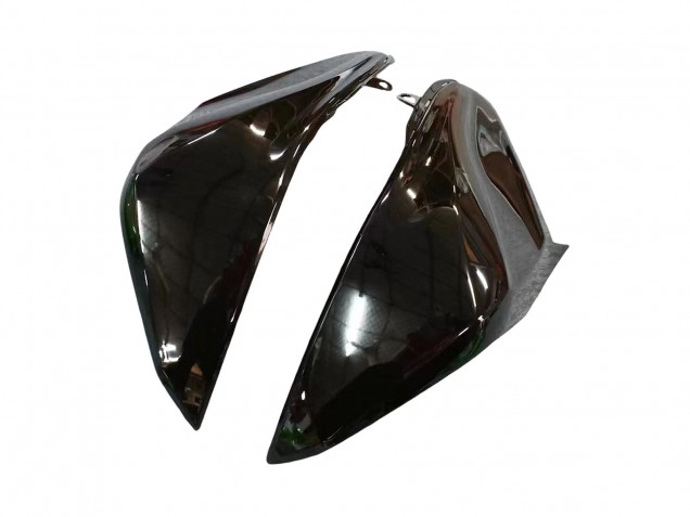 2013-2018 Kawasaki Z800 Motorcycle Fairings - Green Glossy Black Canada