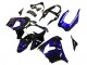 2000-2001 Kawasaki ZX9R Motorcycle Fairings - Glossy Black Blue Flame White Canada