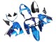 2000-2001 Kawasaki ZX9R Motorcycle Fairings - Blue Black Canada
