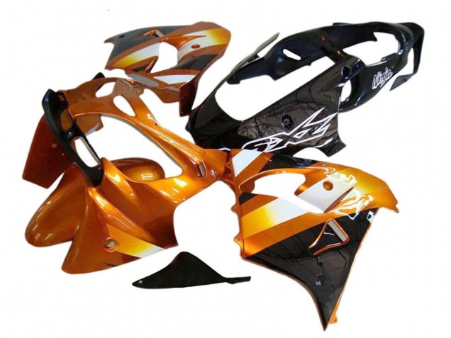 2000-2001 Kawasaki ZX9R Motorcycle Fairings - Orange Black Canada