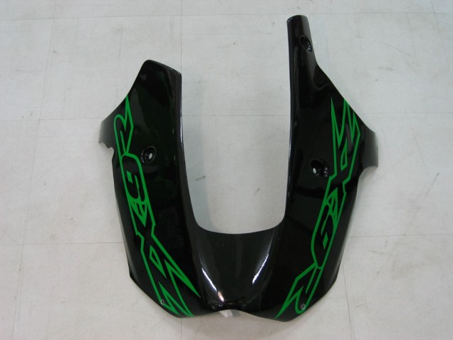 2000-2001 Kawasaki ZX9R Motorcycle Fairings - Green Silver Black Canada