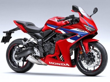2024-2026 Honda CBR650R Motorcycle Fairings - Red White Blue Canada