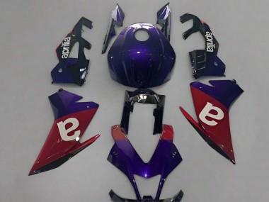 2009-2015 Aprilia RSV4 1000 Motorcycle Fairings - Purple Red Canada