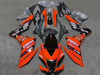 2009-2015 Aprilia RSV4 1000 Motorcycle Fairings - Red Black Canada