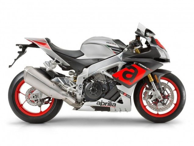 2016-2020 Aprilia RSV4 1000 Motorcycle Fairings - Silver Red Black Canada