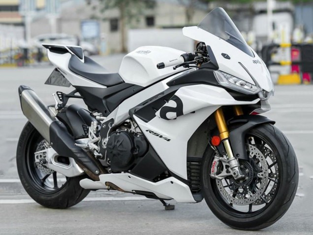 2021-2024 Aprilia RSV4 1100 Motorcycle Fairings - White Canada