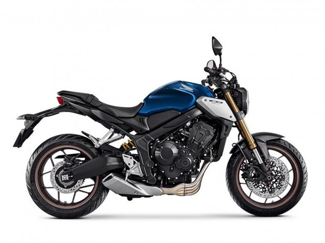 2019-2022 Honda CB650R Motorcycle Fairings - Blue Canada