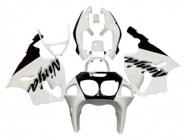 1996-2003 Kawasaki ZX7R Motorcycle Fairings - White Black Canada