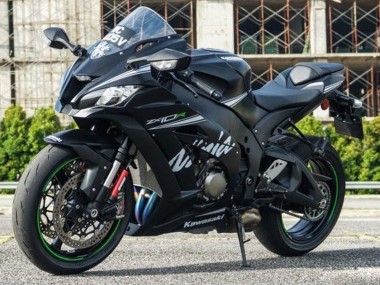2016-2020 Kawasaki ZX10R Motorcycle Fairings - Matte Black White Green Canada