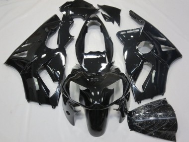 2000-2001 Kawasaki ZX12R Motorcycle Fairings - Glossy Black Canada