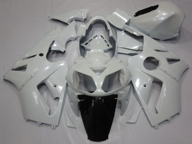 2000-2001 Kawasaki ZX12R Motorcycle Fairings - White Canada