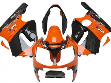 2002-2006 Kawasaki ZX12R Motorcycle Fairings - Orange Black Elf Bridgestone Canada