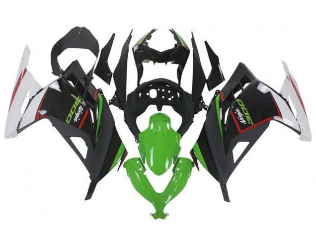 2013-2017 Kawasaki EX300 Motorcycle Fairings - White Red Green Black Canada