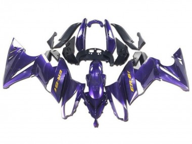 2009-2011 Kawasaki Ninja ER6F Motorcycle Fairings - Purple Yellow Canada