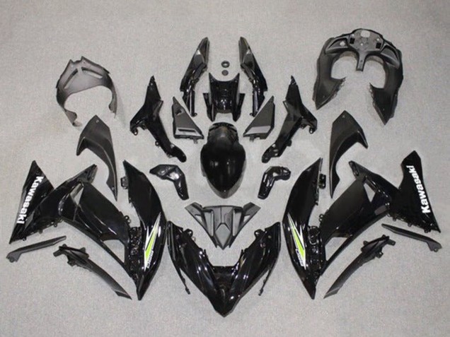 2017-2019 Kawasaki Ninja 650 EX650 Motorcycle Fairings - Black White Green White Canada