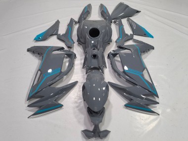 2020-2026 Kawasaki Ninja 650 EX650 Motorcycle Fairings - Grey Blue Canada