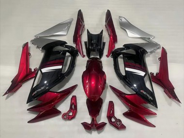 2020-2026 Kawasaki Ninja 650 EX650 Motorcycle Fairings - Red Silver White Black Canada