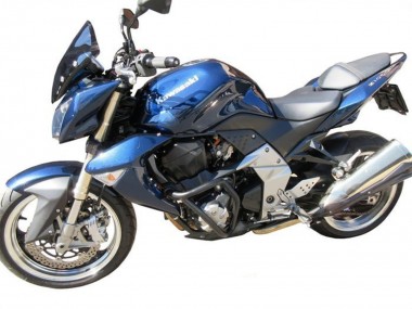 2007-2009 Kawasaki Z1000 Motorcycle Fairings - Blue Silver Canada