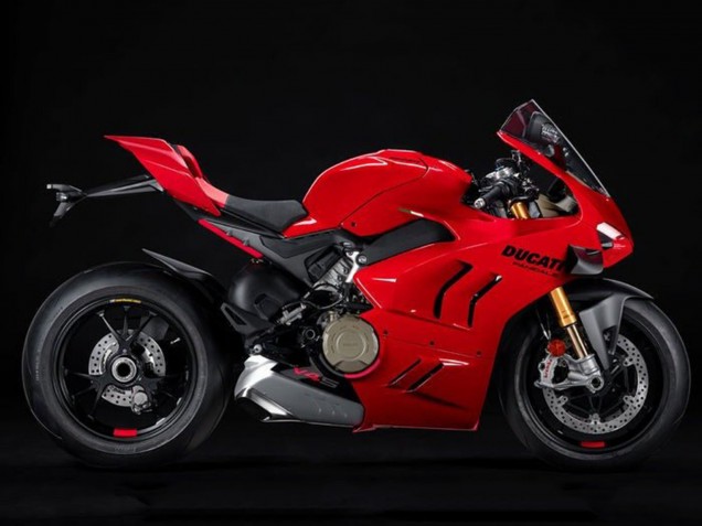2022-2024 Ducati Panigale V4 V4S Motorcycle Fairings - Red Canada