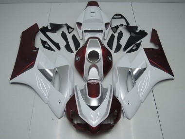 2006-2007 Honda CBR1000RR Motorcycle Fairings - White Silver Glossy Black Canada