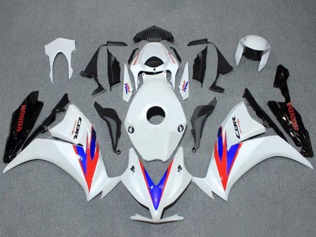 2012-2016 Honda CBR1000RR Motorcycle Fairings - White Red Blue Glossy Black HRC Canada