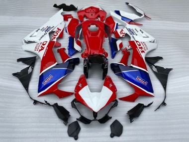 2017-2024 Honda CBR1000RR Motorcycle Fairings - White Red Blue HRC Canada