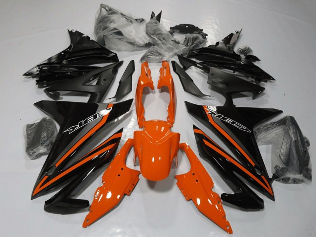 2016-2018 Honda CBR500R Motorcycle Fairings - Orange Grey Glossy Black Canada