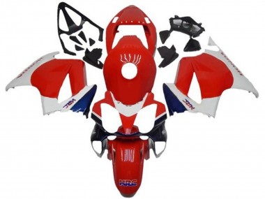 2002-2013 Honda VFR 800 Motorcycle Fairings - White Red Blue HRC Canada
