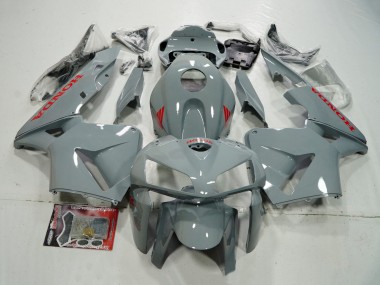 2005-2006 Honda CBR600RR Motorcycle Fairings - Nardo Grey Red Canada