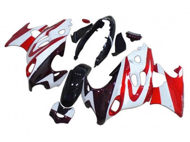 2004-2006 Suzuki GSX600F/GSX750F Motorcycle Fairings - Glossy Black White Red Canada