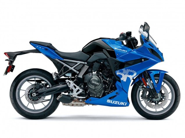 2024-2025 Suzuki GSX8R Motorcycle Fairings - Blue Canada