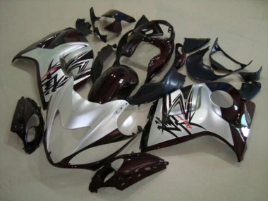 2008-2020 Silver Black Suzuki GSXR 1300 Hayabusa Motorcycle Fairings Canada