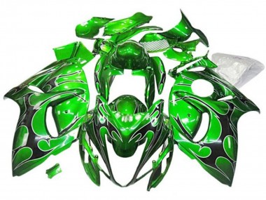2008-2020 Green Black Tribal Suzuki GSXR 1300 Hayabusa Motorcycle Fairings Canada
