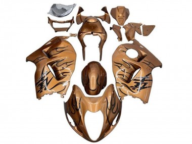 2008-2020 Bronze Black Flame Suzuki GSXR 1300 Hayabusa Motorcycle Fairings Canada