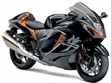 2021-2025 Black Gold Suzuki GSXR 1300 Hayabusa Motorcycle Fairings Canada