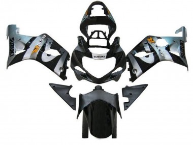 2000-2002 Suzuki GSXR1000 Motorcycle Fairings - Silver Black Orange Canada