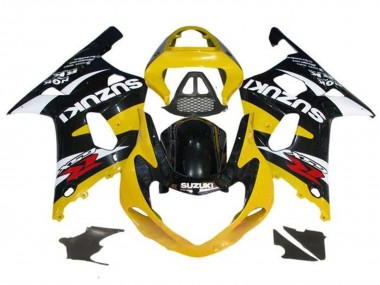 2000-2002 Suzuki GSXR1000 Motorcycle Fairings - Yellow Glossy Black White Red Canada