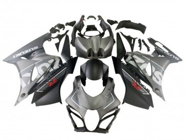 2017-2025 Suzuki GSXR1000 Motorcycle Fairings - Matte Silver Matte Black Canada