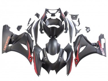 2017-2025 Suzuki GSXR1000 Motorcycle Fairings - Matte Black Matte Red Canada