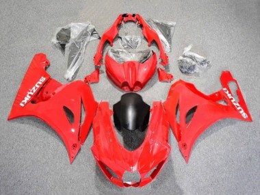 2017-2025 Suzuki GSXR1000 Motorcycle Fairings - Red White Matte Black Canada
