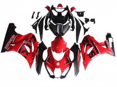 2017-2025 Suzuki GSXR1000 Motorcycle Fairing - Red Black Canada