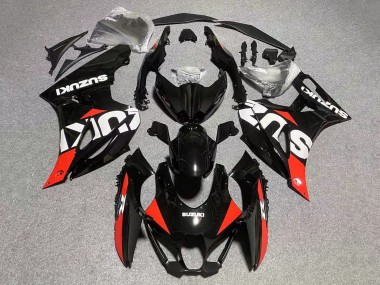 2017-2025 Suzuki GSXR1000 Motorcycle Fairings - Black Red White Canada