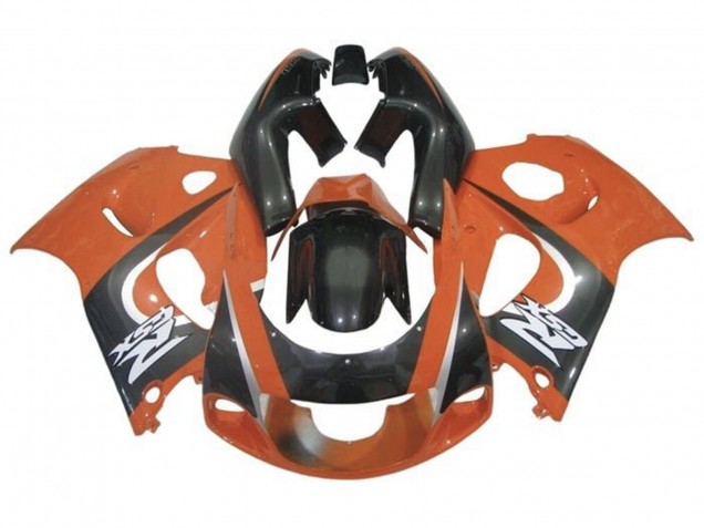 1996-2000 Suzuki GSXR 600 / GSXR 750 Motorcycle Fairings - Orange Black Canada