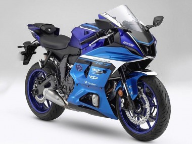 2021-2024 Yamaha YZF R7 Motorcycle Fairings - Matte Blue Matte Light Blue Canada