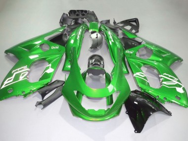 1996-2007 Yamaha YZF600R Thundercat Motorcycle Fairings - Green White Canada
