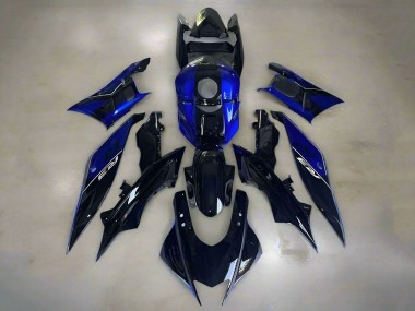 2019-2021 Yamaha YZF R3/R25 Motorcycle Fairings - Blue Glossy Dark Blue Canada