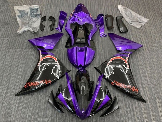 2009-2011 Yamaha YZF 1000 R1 Motorcycle Fairings - Purple Black Red Joker Canada