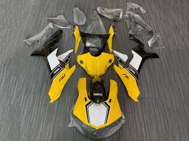 2015-2019 Yamaha YZF 1000 R1 Motorcycle Fairing Kits - Yellow White Black Canada