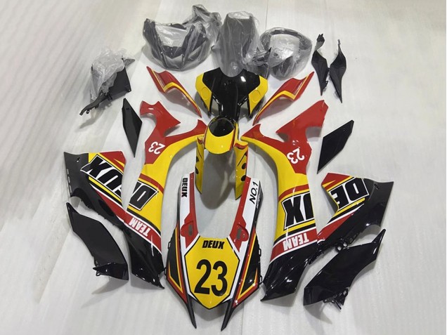 2020-2025 Yamaha YZF 1000 R1 Motorcycle Fairings - White Yellow Red Black Canada